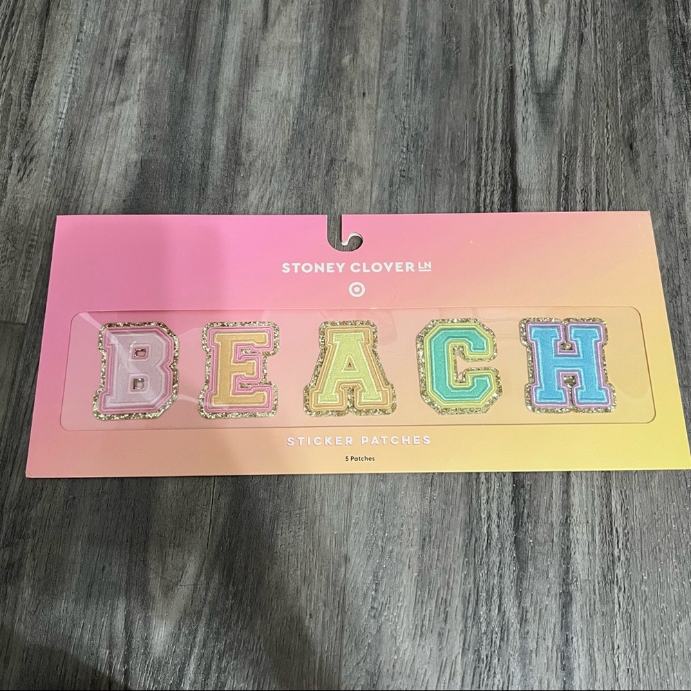 Target x Stoney Clover Lane “beach” Patches